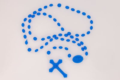 Rosary Beads - Royal Blue