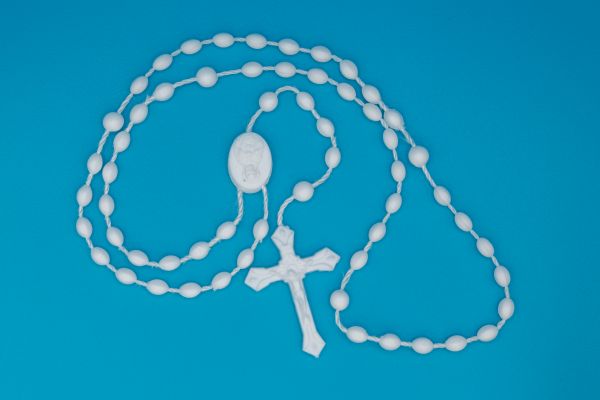 Rosary Beads - White