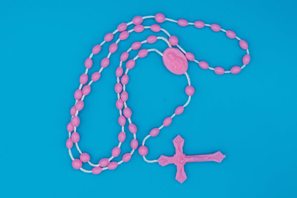 Rosary Beads - Pink